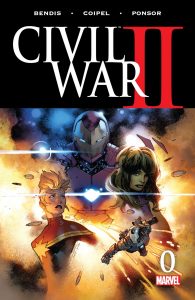 civil war II issue 0 by marvel entertainment