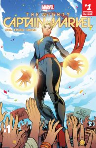 Captain Marvel #1 stars NOW!