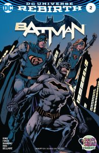 Batman REBIRTH #2 from 2016